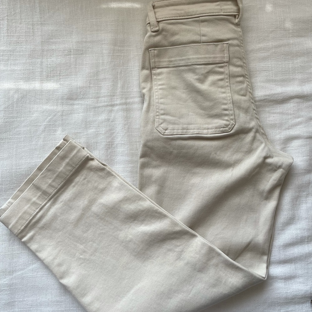 Everlane Straight Leg Cropped Pant